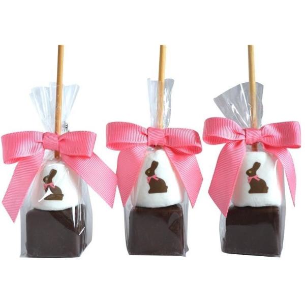 Hot Chocolate Stick - Chocolate Easter Bunny