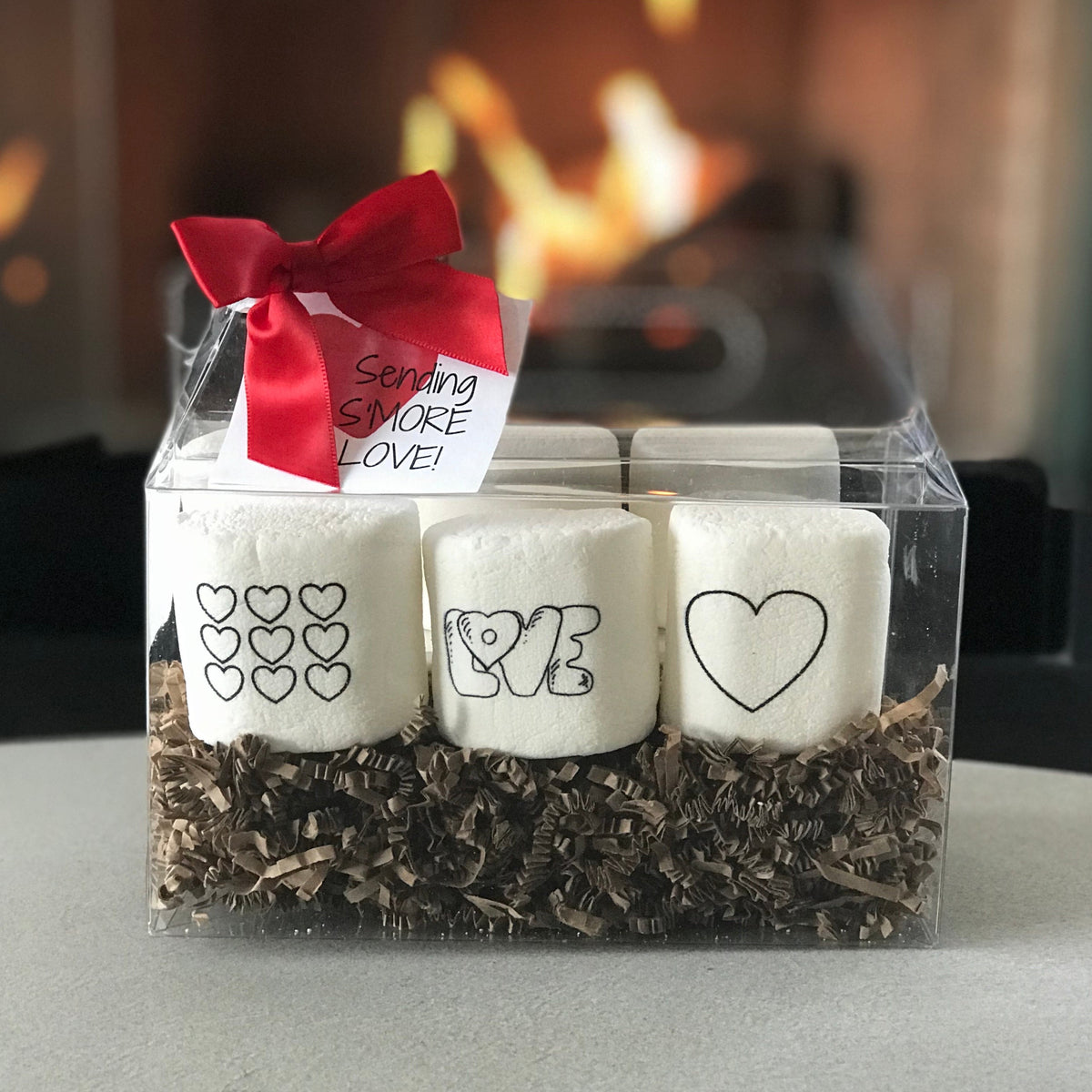 S'mores Maker Kit - Stainless Steel & Glass Indoor S'mores Set (Gel Fuel Not Included)