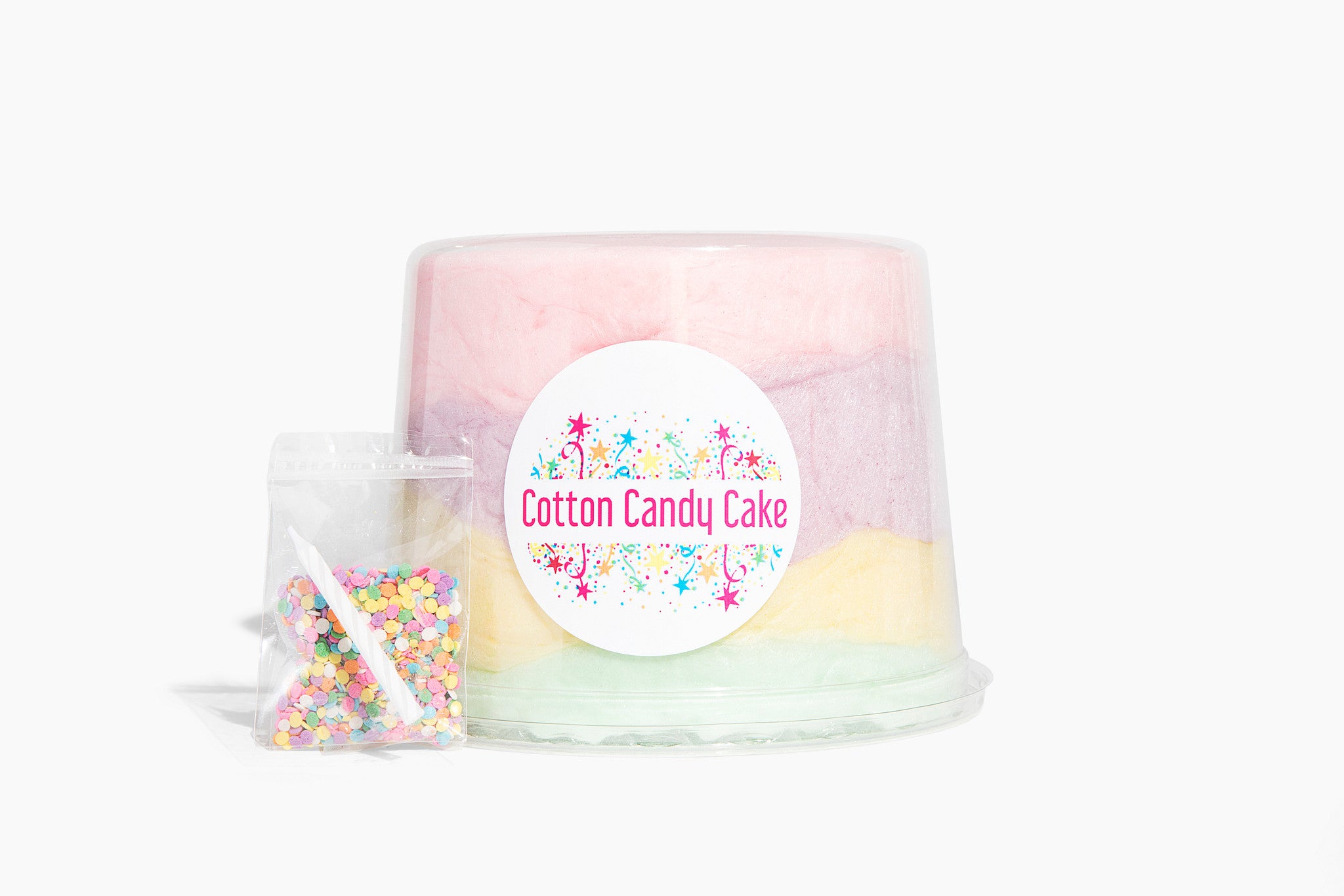 Celebration Cotton Candy Cake