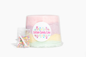 Celebration Cotton Candy Cake