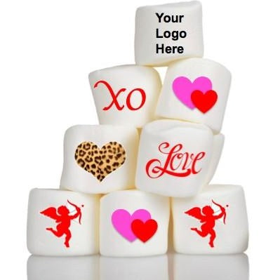 Premium Photo  Cup of sweet and heart shaped marshmallows for valentine's  day