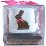 S'more Kit with an Easter Bunny printed on the marshmallow