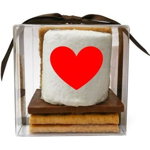 Custom S'mores Kit - Valentine's Day,  Gift Set of 6