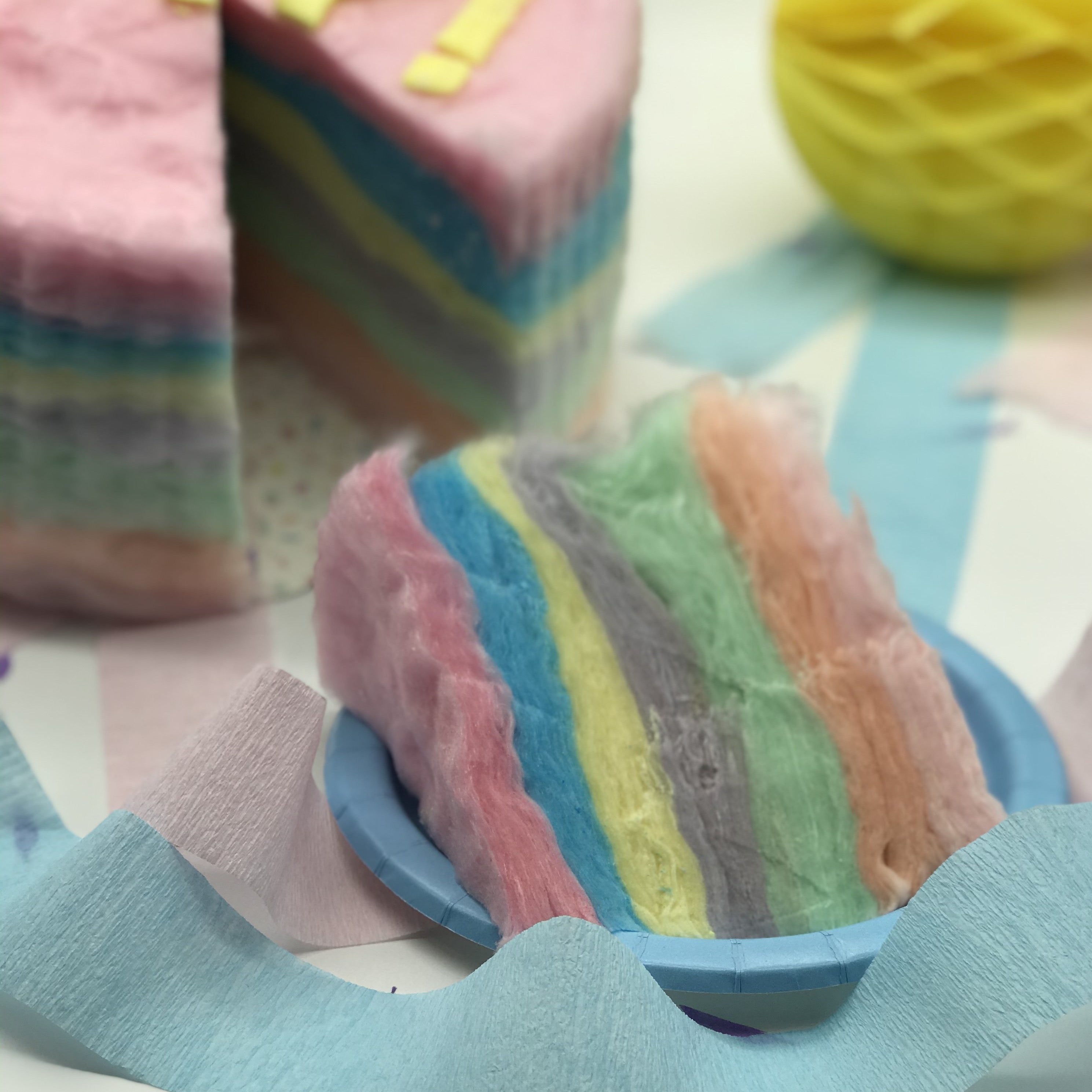 Celebration Cotton Candy Cake