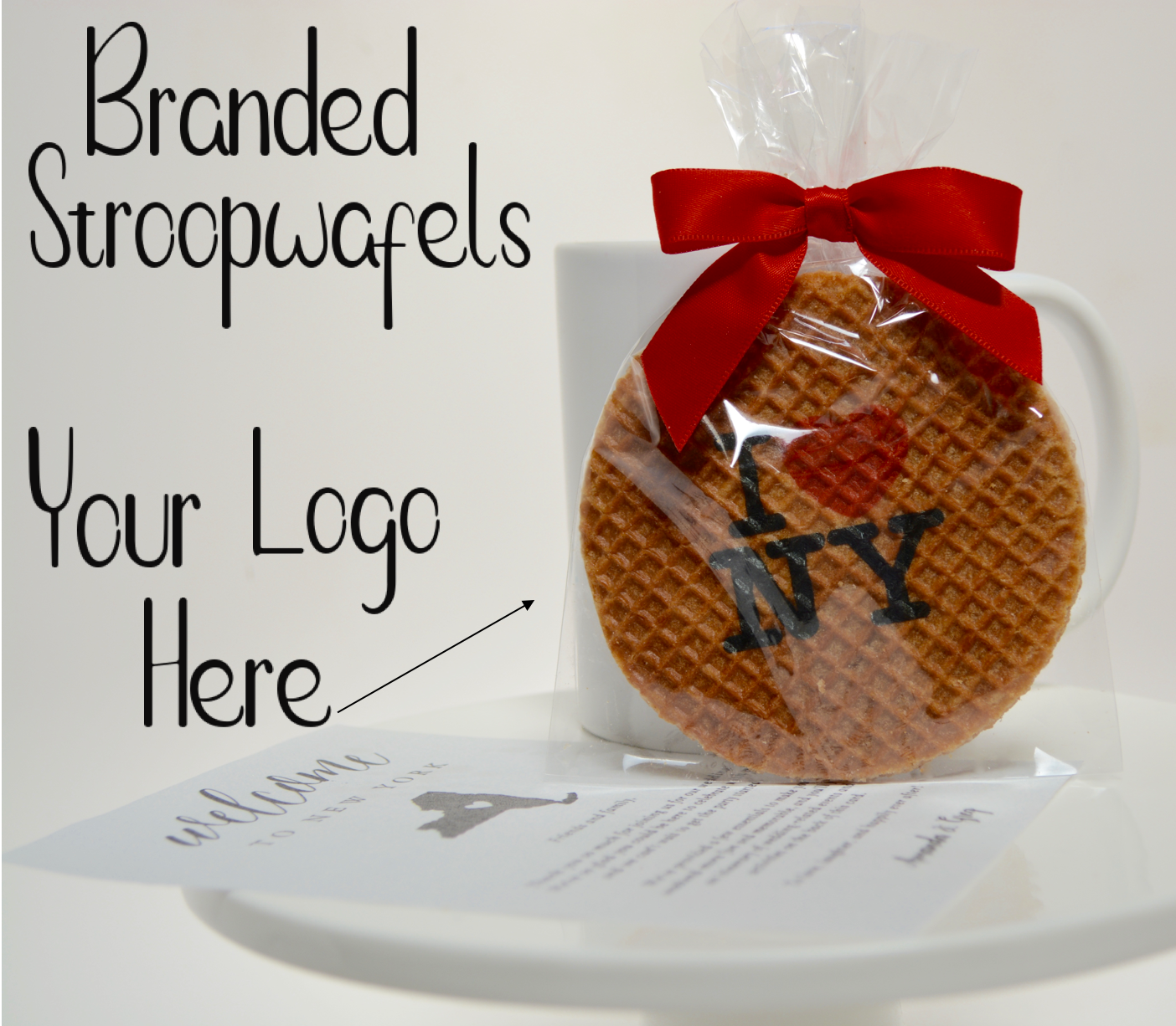 Branded Stroopwafel Cookie - Design your own