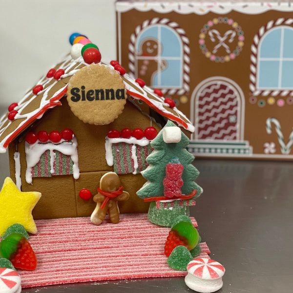 Build Your Own Gingerbread House Kit Candy With A Twist