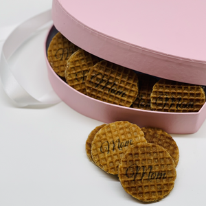 Mini Stroopwafels Mother’s Day - Pink Heart Box